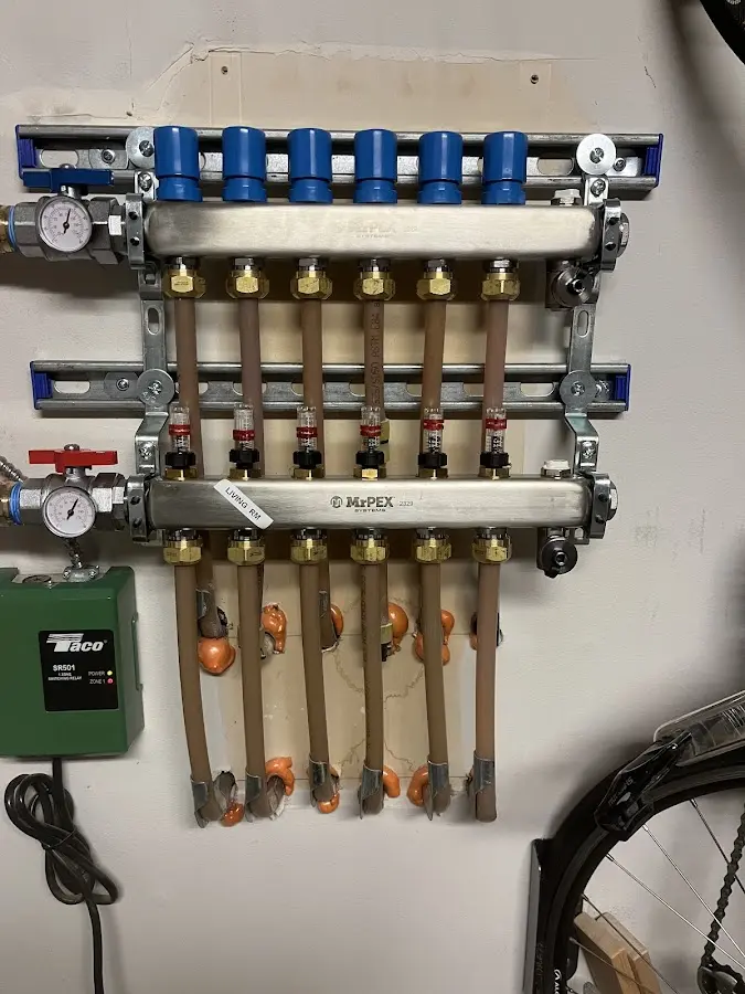 Plumber performing Leak Detection at a residential property in Magee